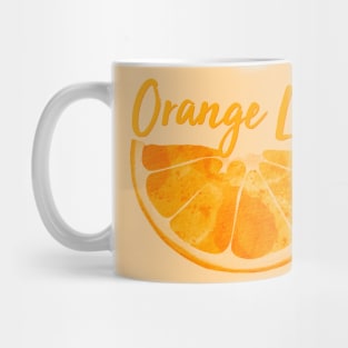 Orange Love Mug